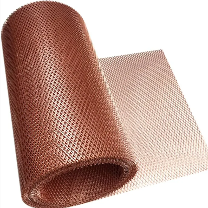 Copper Expanded Metal Mesh