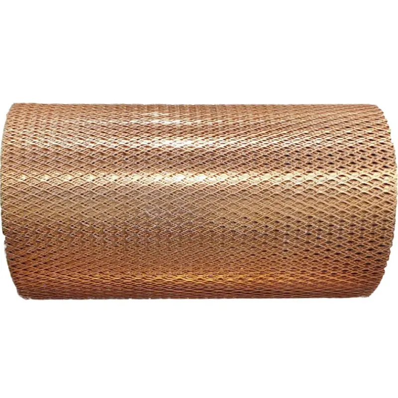 Copper Expanded Metal Mesh